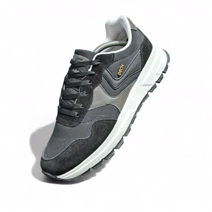 کفش مردانه مدل جئوکس مشکی سفید