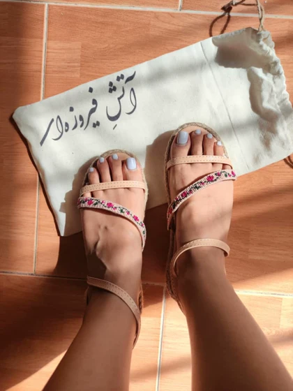 صندل گیسو لژ پنج سانت