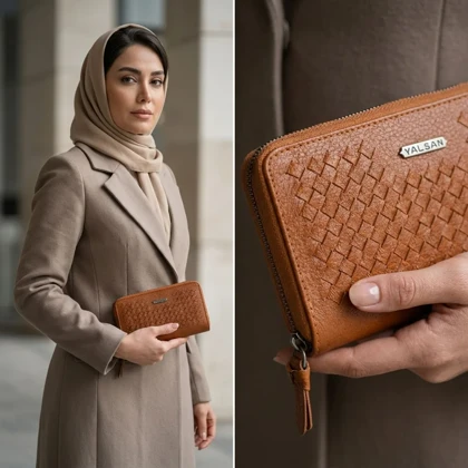 کیف پول زنانه مدل غزال کد 051-BF