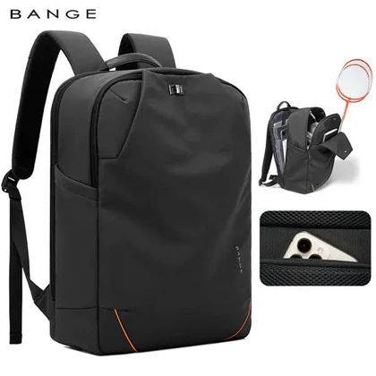 کیف کوله پشتی لپ تاپ 15.6 اینچی ورزشی اورجینال بنج BANGE 8099