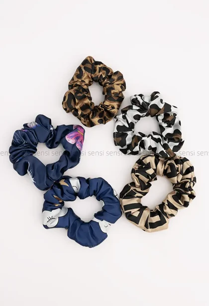 ست تاپ شلوارک ساتن یقه هفت کد1005471