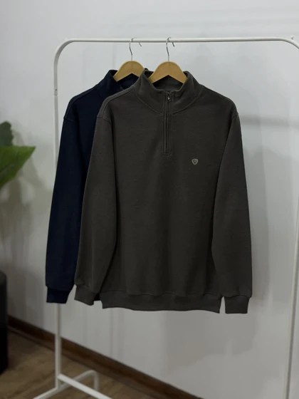 پلیور دورس مردانه جلو زیپ پیمان 2