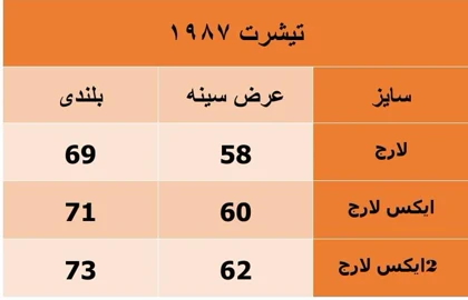 تیشرت مردانه سنگشور 1987 زرشکی پارچه دورس دو نخ