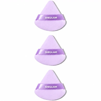 پد پودر آرایشی شیگلم Sheglam اصل مدل Insta-Ready Powder Puff پک 3 عددی
