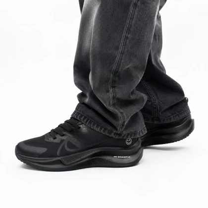 کتانی خارجی مردانه مدل نایکی زوم ایکس لبخند مشکی تمام NIKE(مستر کوالیتی)