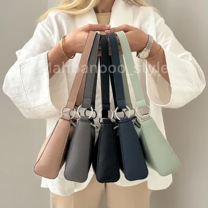 کیف دستی چرم مدل نینا