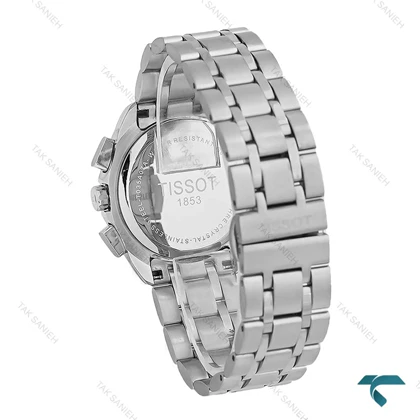 ساعت مچی زنانه تیسوت سه موتوره کورنوگراف نقره ای Tissot-8281-L