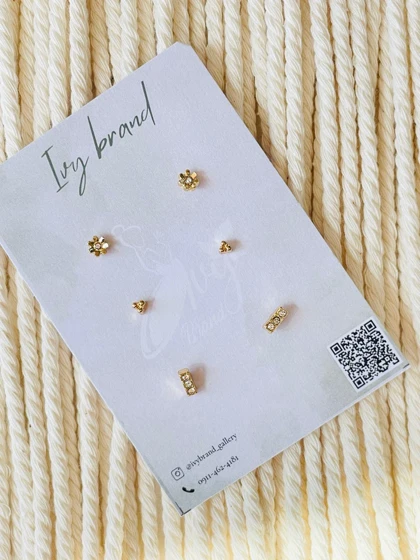 پک گوشواره سه تایی 0020