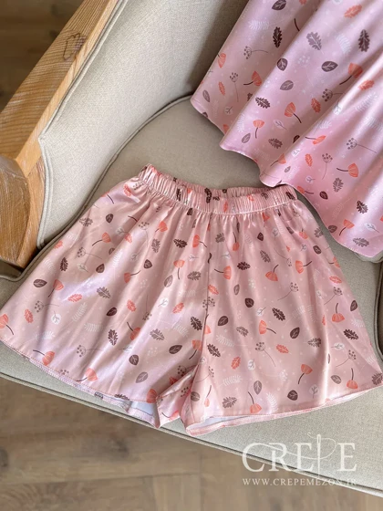 تاپ شلوارک طرح قاصدک