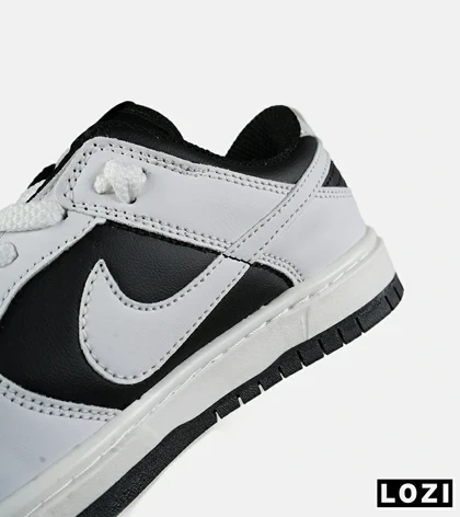 کفش کتانی مردانه و زنانه سفید مشکی نایک NIKE SB Dunk مدل 7535