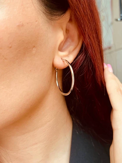 گوشواره حلقه ساده ژوپینگ M43