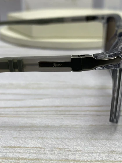 خرید عینک آفتابی پرسول مدل P6813 سایز 50 فریم کائوچو سبک عدسی پلی‌کربنات UV400 پلاریزه مخصوص رانندگی