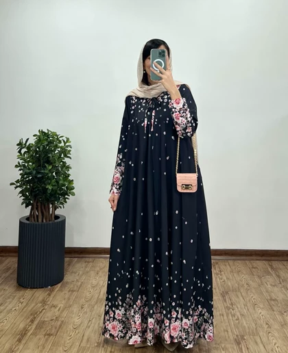 پیراهن بلند سوپر کلوش یسنا 1