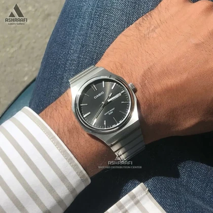 ساعت کاسیو صفحه مشکی Casio MTP-E735D-1AV