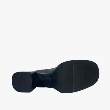 کفش نیم بوت چرم طبیعی زنانه مونو mono مدل J0156