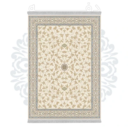 فرشینه از جنس پارچه هازان مخمل ترک طرح سنتی و مدرن برند دفه کد DHU133