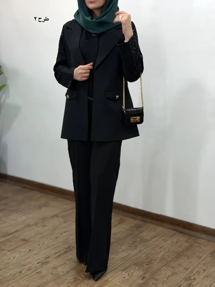 مانتو مجلسی سوزندوزی سایه