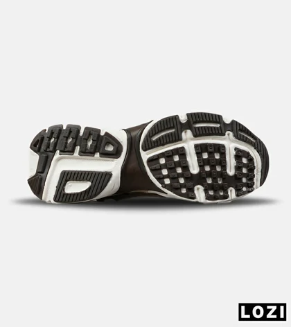 کفش کتانی مردانه و زنانه مشکی قهوه ای Nike cushlon مدل 7598