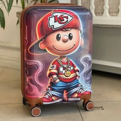 چمدان کودک پسرانه طرح کیسی