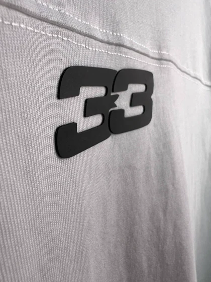 تیشرت 33 وارداتی سفید