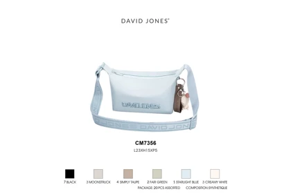 کیف دوشی زنانه دیوید جونز مدل David Jones CM7356