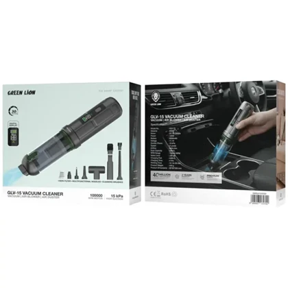 جارو شارژی گرین لاین مدل GLV-15 چندکاره
