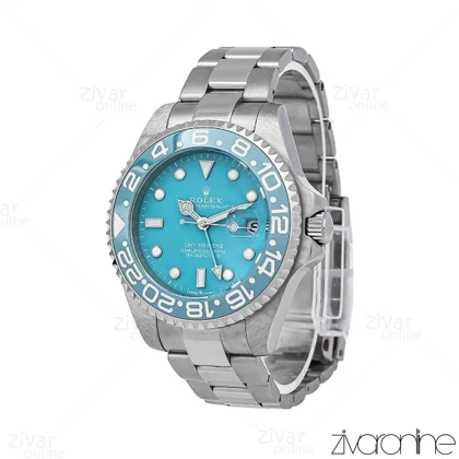 ساعت رولکس جی ام تی مستر مردانه صفحه تیفانی 106623