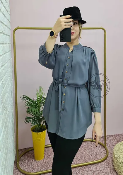 تونیک جلو دکمه