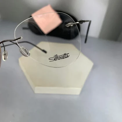 عینک طبی فریم لس Silhouette کد 9720