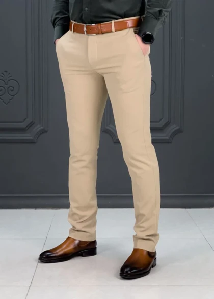 شلوار 270804 AKOMOD کرم