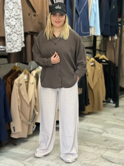 شلوار سیلک زنانه مدل بگ فوق‌العاده لخت