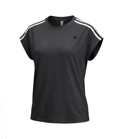 تیشرت وست ورزشی زنانه دو خط Lululemon
