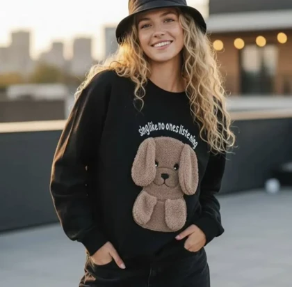 بلوز خرس برجسته کد 9148