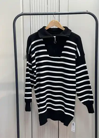 تونیک بافت راه راه ریز