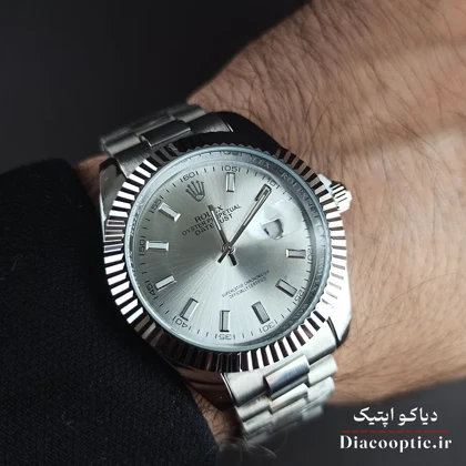 ساعت مچی مردانه برند رولکس مدل DO1118 استیل