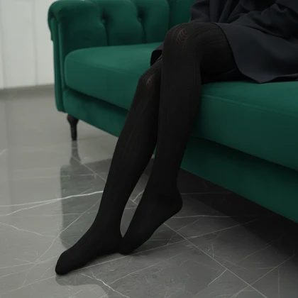 جوراب شلواری بافت طرح گندم