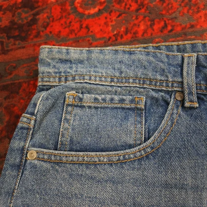 شلوارک جین بگ استایل یونیسکس CROPP کد 358