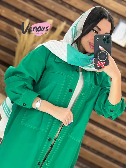 مانتو شومیزی بغل چاک
