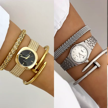 دستبند میخی کارتیر زنانه 829