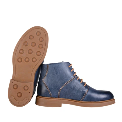 نیم بوت چرم مردانه مدل کورنا