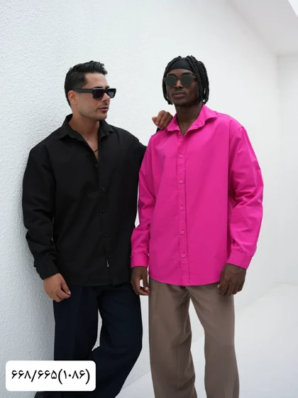 پیراهن مردانه کتان کاغذی1086