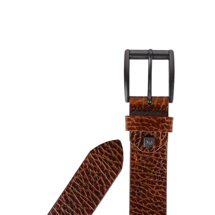 کمربند چرم کروکو مردانه DJG