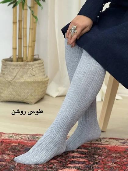 3613-جوراب شلواری گندمی