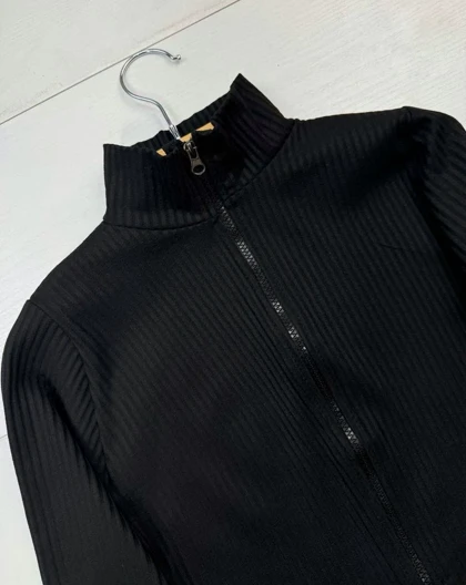 بلوز تمام زیپ فینگردار