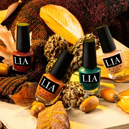 لاک ناخن کالکشن پاییزی لیا ویتو