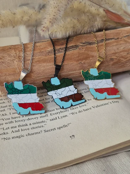 گردنبند ایران میناکاری