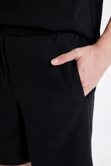 شورت پارچه ای سلانیک با تناسب معمولی D4546AX24SM