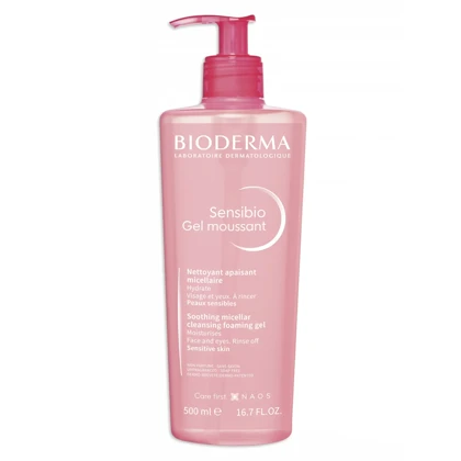 ژل شستشوی صورت بایودرما مدل Sensibio حجم 500ml