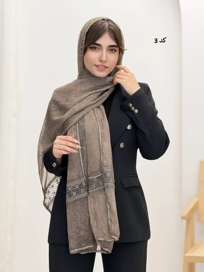 4623-شال کبریتی ریبرو