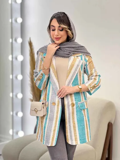 مانتو دو جیب نما کژال